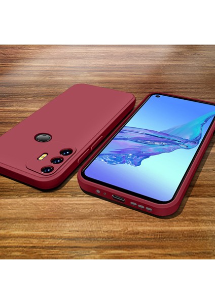 Oppo A32 İçin İnce Likit Silikon Shockproof Korumalı Kılıf (Yurt Dışından) fiyatları