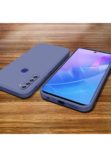 Xiaomi Redmi Note 8 İçin İnce Likit Silikon ShockProof Korumalı Kılıf (Yurt Dışından)