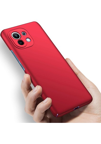 Xiaomi Mi 11 İçin Ultra İnce Sert Pc Mat Korumalı Kılıf (Yurt Dışından)