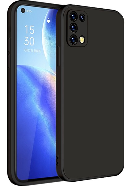 Oppo Reno5 5G İçin İnce Likit Silikon ShockProof Korumalı Kılıf (Yurt Dışından)