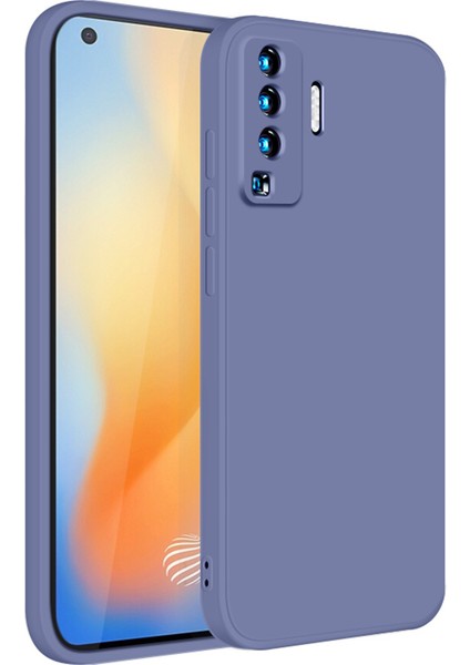 Vıvo X50 İçin İnce Likit Silikon ShockProof Korumalı Kılıf (Yurt Dışından)