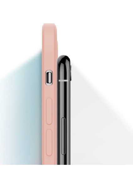 iPhone Se 2020 İçin İnce Likit Silikon ShockProof Korumalı Kılıf (Yurt Dışından)