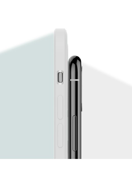 iPhone X İçin İnce Likit Silikon ShockProof Korumalı Kılıf (Yurt Dışından)