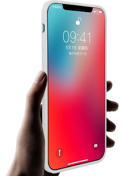 iPhone X İçin İnce Likit Silikon ShockProof Korumalı Kılıf (Yurt Dışından)