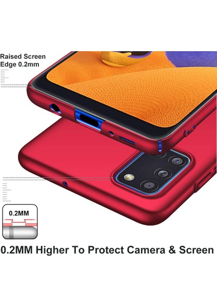 Samsung Galaxy A31 İçin Ultra İnce Sert Pc Mat Korumalı Kılıf (Yurt Dışından)