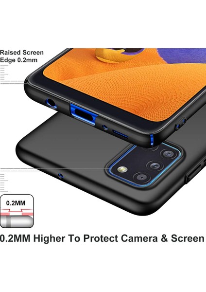 Samsung Galaxy A31 İçin Ultra İnce Sert Pc Mat Korumalı Kılıf (Yurt Dışından)