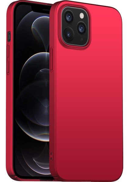 iPhone 12 Pro Max İçin Ultra İnce Sert Pc Mat Korumalı Kılıf (Yurt Dışından)
