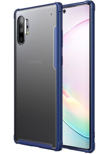 Samsung Galaxy Note 10 Plus / Note 10+ 5G İçin İnce Yarı Saydam Mat Pc Airbag Tpu Bumper Kılıf (Yurt Dışından)