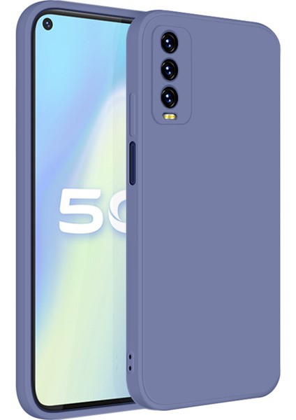 Vivo Y70S İçin İnce Likit Silikon Shockproof Korumalı Kılıf (Yurt Dışından)