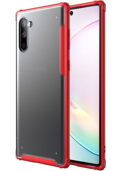 Samsung Galaxy Note 10 İçin İnce Yarı Saydam Mat Pc Airbag Tpu Bumper Kılıf (Yurt Dışından)