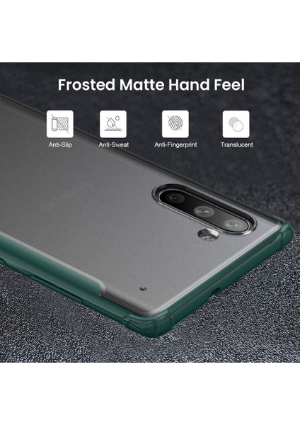 Samsung Galaxy Note 10 İçin İnce Yarı Saydam Mat Pc Airbag Tpu Bumper Kılıf (Yurt Dışından) indirimleri
