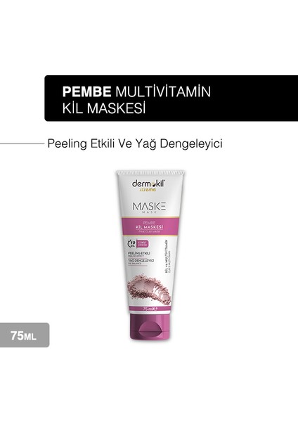 Pembe Kil Maskesi 75 ml