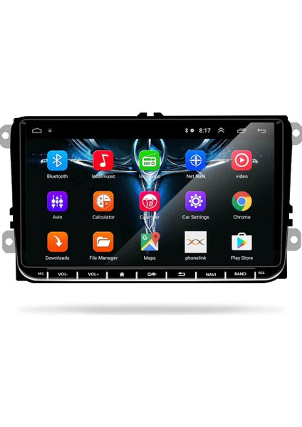 Kingwin KW-2000 Android 10.1 Multimedya Volkswagen Jetta - Golf - Passat - Caddy