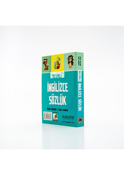 Resimli Ingilizce Sözlük Cep Boy, Englısh Dıctıonary, Karton Kapak, Renkli, 10X14CM