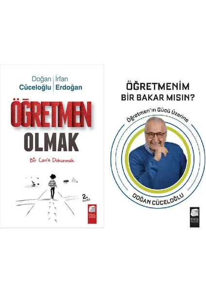 Final Kültür Sanat Yayınları Öğretmenim Bir Bakar Mısın? - Öğretmen Olmak 2 Kitap Set / Doğan Cüceloğlu