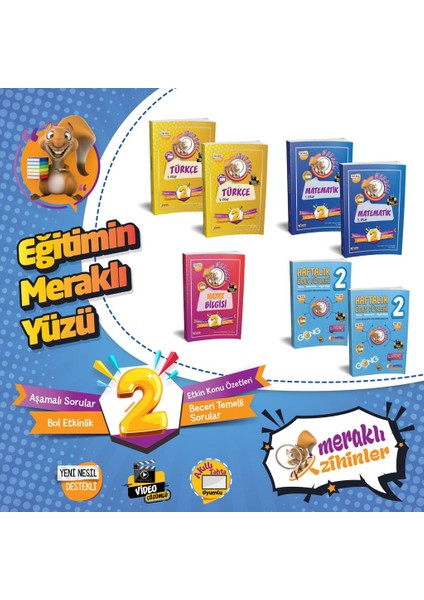Meraklı Zihinler 2. Sınıf Meraklı Öğretim Seti