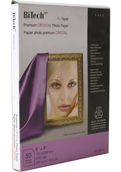 A3 Kristal 260 gr Inkjet Fotoğraf Kağıdı