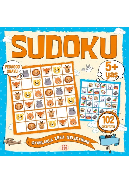 Çocuklar Için Sudoku-Çıkartmalı (5+ Yaş)