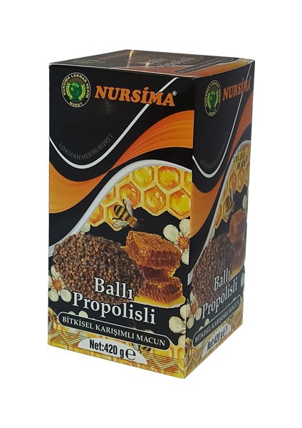 Ballı Propolisli Bitkisel Karşımlı Macun 420 gr