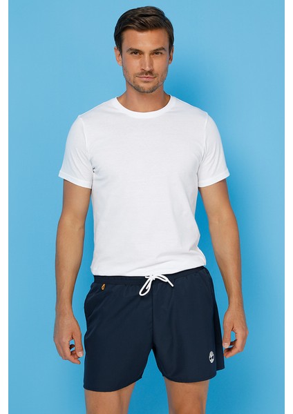 SUNAPEE LAKE SOLID Lacivert Erkek Deniz Şortu