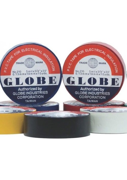 19MM Pvc Elektrik Izole Bant Izolasyon Bandı,globe Bant Sarı,izole Bant Globe,elektrik Bantı