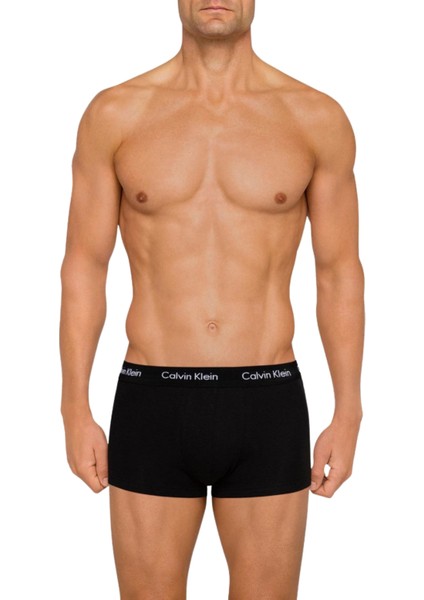 Düşük Bel 3'lü Paket Erkek Boxer