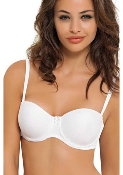 3413 Straplez Desteksiz Kaplı Sütyen