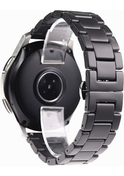 Galaxy Watch Active 2 40 / 44 mm Uyumlu Seramik Metal Kordon Mat & Parlak Premium Seramik Kayış fiyatları