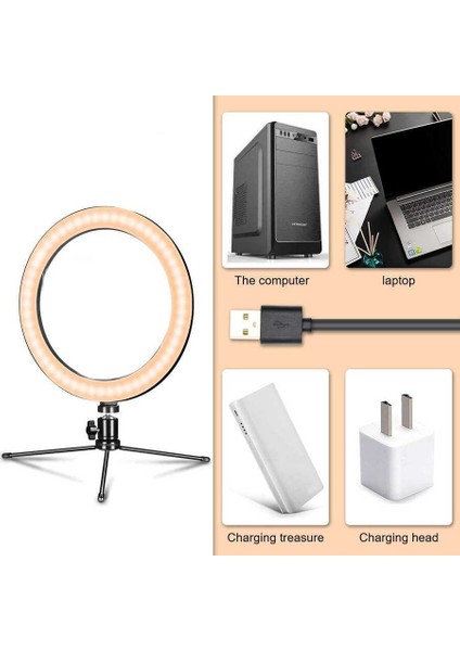 CT-001 Işıklı Tripod Ring Light