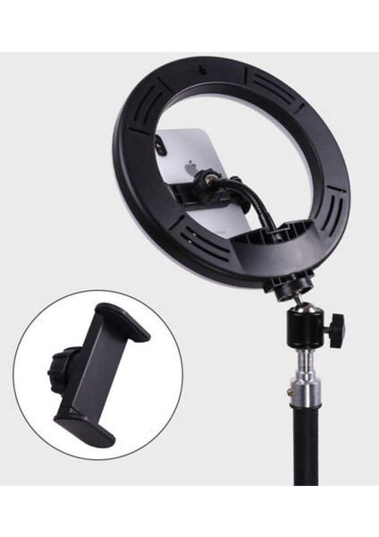 M20 Işıklı Telefon Tutucu Ring Light