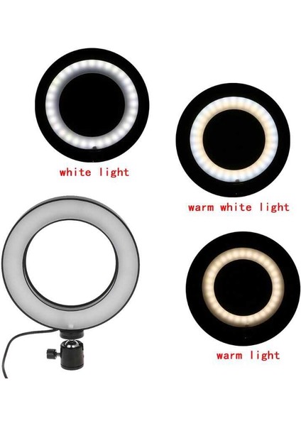 M-16 Işıklı Telefon Tutucu Ring Light