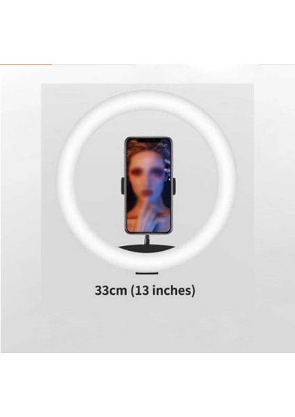 Rgb Mj-33 Işıklı Telefon Tutucu Ring Light