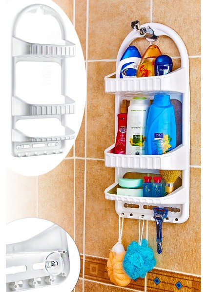 Duşa Asılabilir Şampuanlık - Shower Caddy