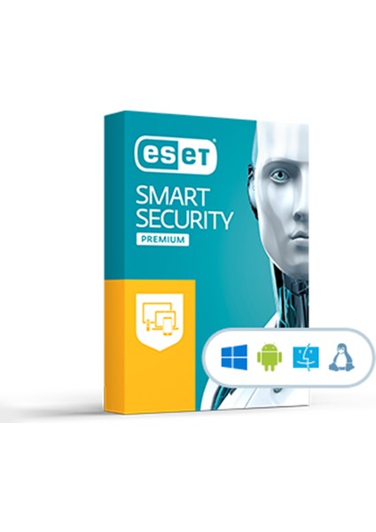 Smart Security Premium 10 Cihaz, 1 Yıl - Dijital Kod (ESET Türkiye Garantili)