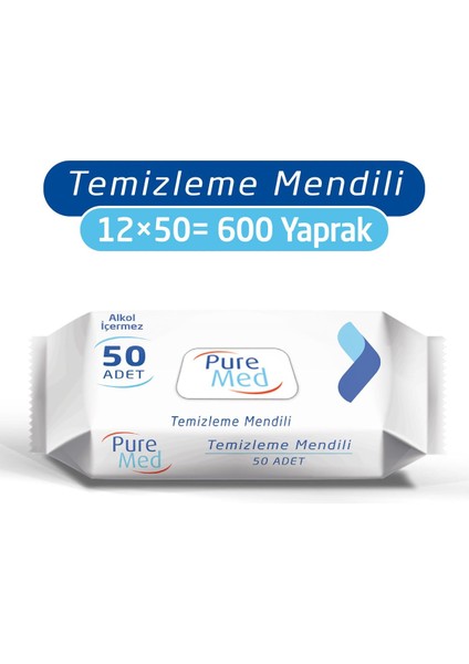 Temizleme Mendili 12X50