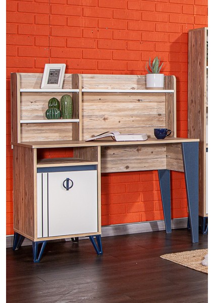 Rüya 60 x 120 cm Çalışma Masası Bilgisayar Masası Ofis Ders Yemek Masası Atlantik Çam