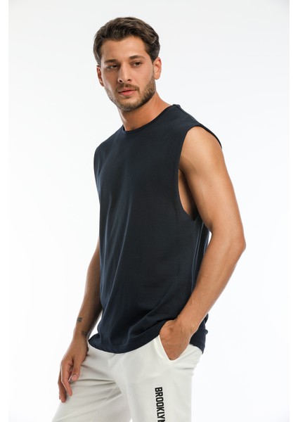 Bisiklet Yaka Kolsuz T-Shirt fiyatları
