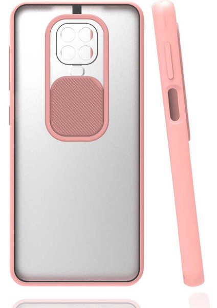 Xiaomi Redmi Note 9 Pro Kılıf Kamera Kapatmalı Lensi Case