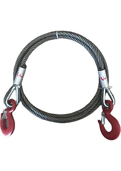 8 mm Kalınlıkta 7 m 5 Tona Kadar Çekebilen Çelik Çekme Çeki Halatı
