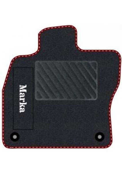 Honda Civic 01-05 Siyah Halı Bordo Kenar Çapraz Çizgi Topuk 2250 gr Paspas fiyatları
