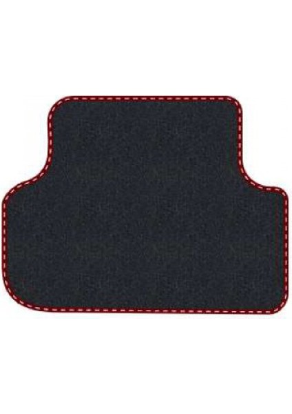 Renault Laguna 3 2007-2015 Siyah Halı Bordo Kenar Çapraz Çizgi Topuk 2250 gr Paspas fırsatları