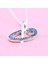 0.28 Karat Safir Vav Elif Kolye PN1091VV 2