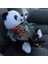 Sevimli Peluş Panda 50 cm Gül & Cipso Sarmalı Romantik Çiçek Demet Set Sevgiliye 3