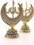 2'li Gold Allah Muhammed Hilal Orta Boy Biblo 20CM 2