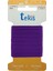 6 mm Mor Yassı Lastik - 5 Metre 1