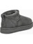 Gri Kadın Bot 1116109 Ugg W Classic Ultra Mini Grey (Gri) 4