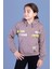 Kız Çocuk Kanguru Cepli Baskılı Sweatshirt 1