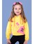 Kız Çocuk Cep Detaylı Baskılı Sweatshirt 1