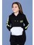 Kız Çocuk Kanguru Cepli Reflektör Detaylı Sweatshirt 1
