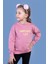 Toontoy Kız Çocuk Sırtı Baskılı Sweatshirt 1